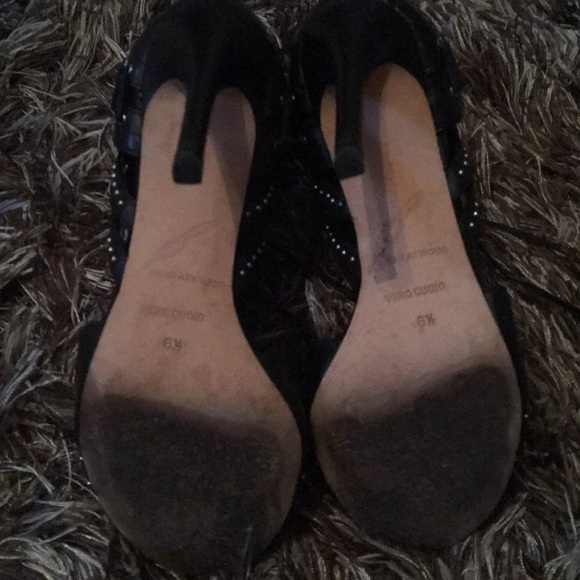 B Brian Atwood Lusia Lace Up Pumps - Picture 5 of 8